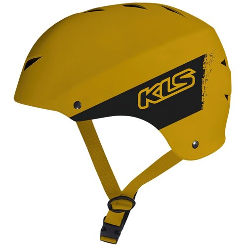 Kask rowerowy KELLYS Jumper Mini 022 Żółty dla Dzieci (rozmiar XS/S)