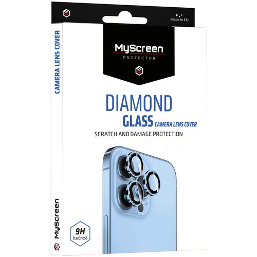 Szkło hartowane na obiektyw MYSCREEN Diamond Glass Lens Cover do iPhone 13/13 Mini Czarny