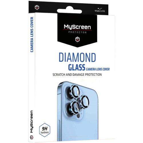 Szkło hartowane MYSCREEN Diamond Glass Lens Cover do iPhone 12 Pro Czarny