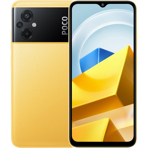 Smartfon XIAOMI Poco M5 4/64GB 6.58" 90Hz Żółty