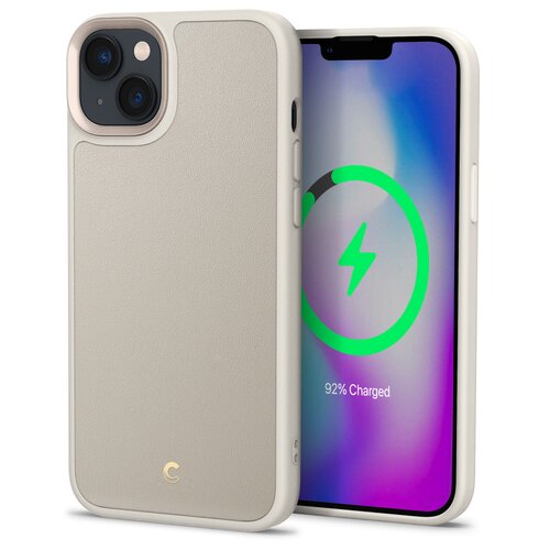 Etui SPIGEN Cyrill Kajuk Mag Magsafe do Apple iPhone 14 Kremowy