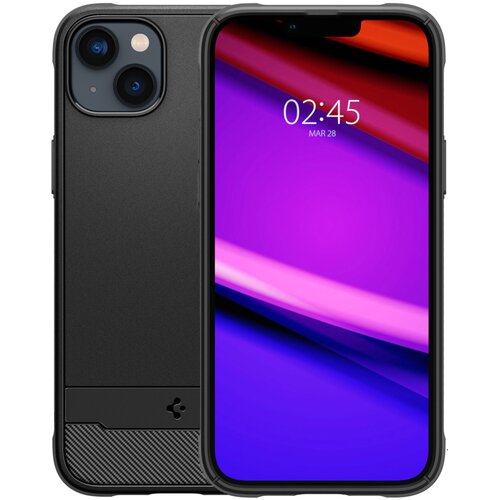Etui SPIGEN Rugged Armor Mag do Apple iPhone 14 Czarny