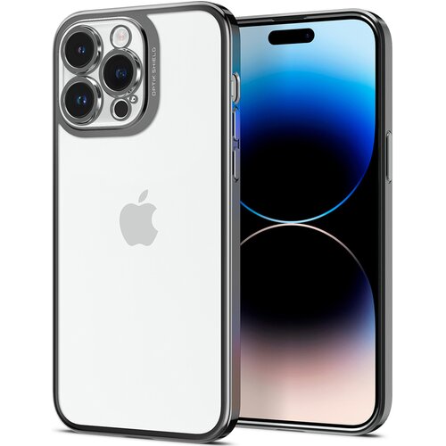 Etui SPIGEN Optik Crystal do Apple iPhone 14 Pro Przezroczysto-szary