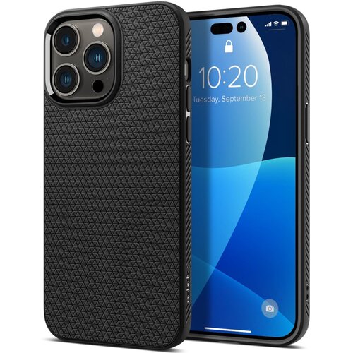 Etui SPIGEN Liquid Air do Apple iPhone 14 Pro Czarny Matowy