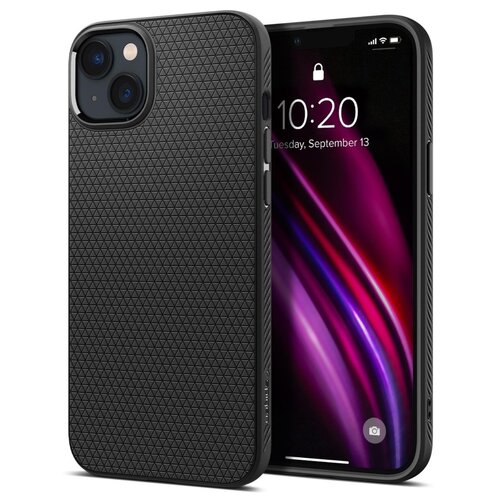 Etui SPIGEN Liquid Air do Apple iPhone 14 Czarny Matowy