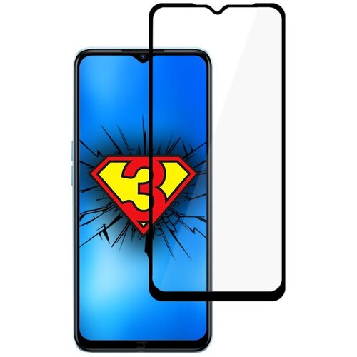 Szkło hartowane 3MK HardGlass Max Lite do Oppo A57 Czarny