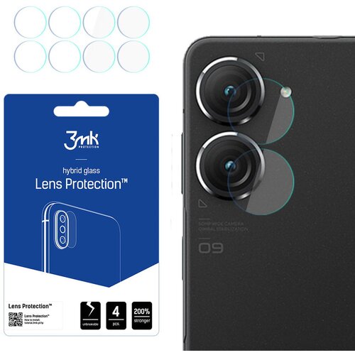 Szkło hybrydowe 3MK Lens Protection do Asus Zenfone 9
