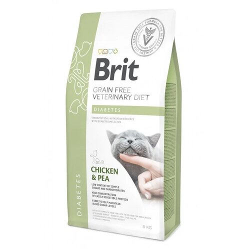Karma dla kota BRIT Grain Free Veterinary Diets Cat Diabetes 5 kg