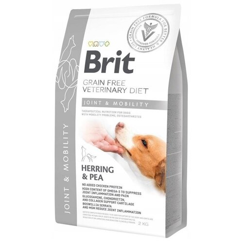 Karma dla psa BRIT Grain Free Veterinary Joint & Mobility Śledź i groszek 2 kg