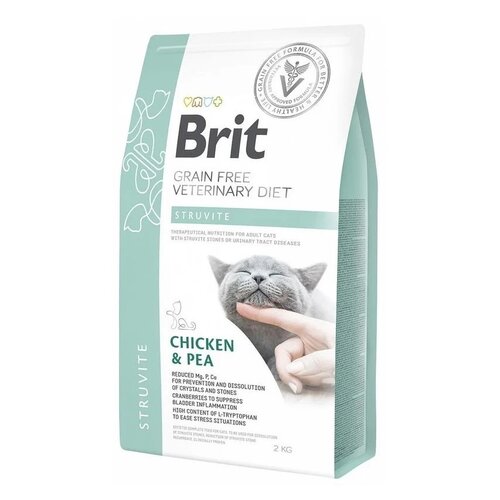Karma dla kota BRIT Grain Free Veterinary Diets Cat Struvite 2 kg