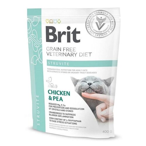 Karma dla kota BRIT Grain Free Veterinary Diets Cat Struvite 400 g