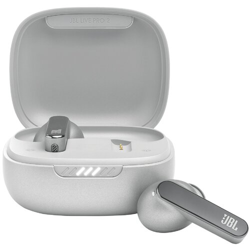 Słuchawki douszne JBL Live Pro 2 TWS ANC Wodoodporne Srebrny