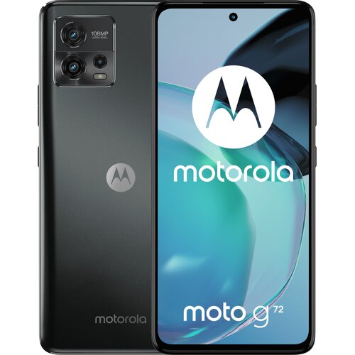 Smartfon MOTOROLA Moto G72 8/128GB 6.6" 120Hz Czarny PAVG0003RO