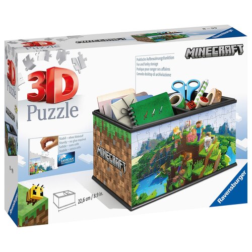 Puzzle 3D RAVENSBURGER Minecraft Szkatułka (216 elementów)