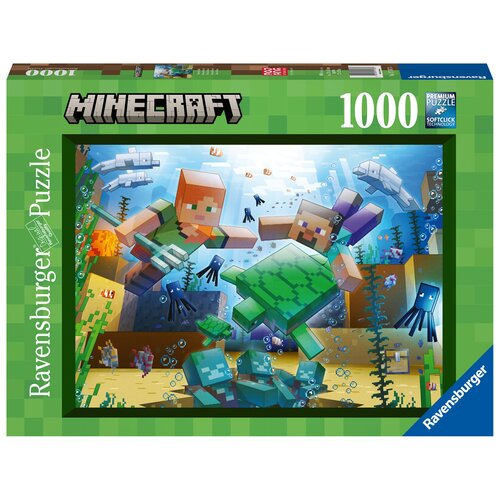 Puzzle RAVENSBURGER Minecraft Mozaika (1000 elementów)