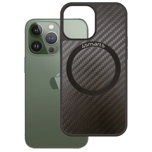 Etui 4SMARTS Carbon Case Ultimag do Apple iPhone 14 Pro Max Czarny