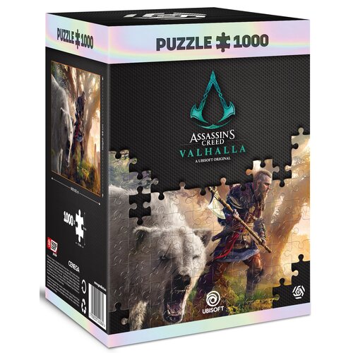 Puzzle CENEGA Assassin's Creed Valhalla: Eivor & Polar Bear (1000 elementów)