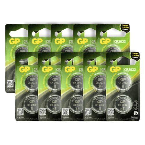 Bateria CR2032 GP Lithium (20 szt.)