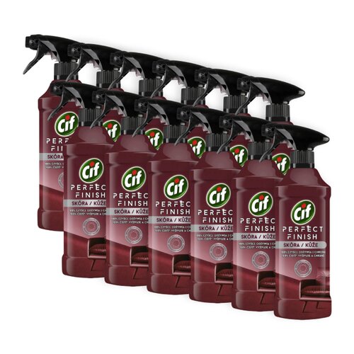 Płyn do do czyszczenia skór CIF Perfect Finish 12 x 435 ml