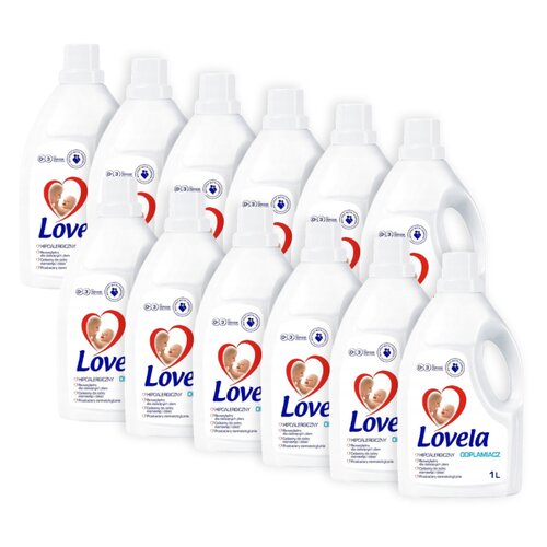 Odplamiacz do prania LOVELA 12 x 1000 ml