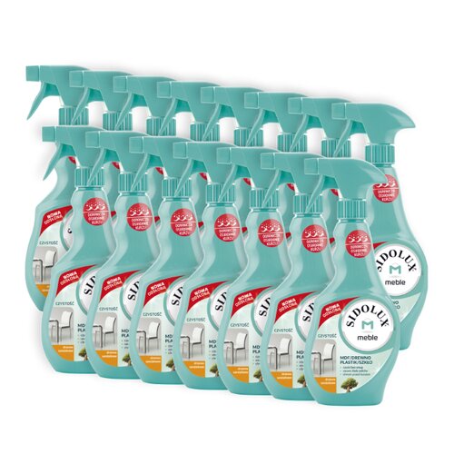 Płyn do czyszczenia mebli SIDOLUX Drzewo sandałowe 15 x 400 ml