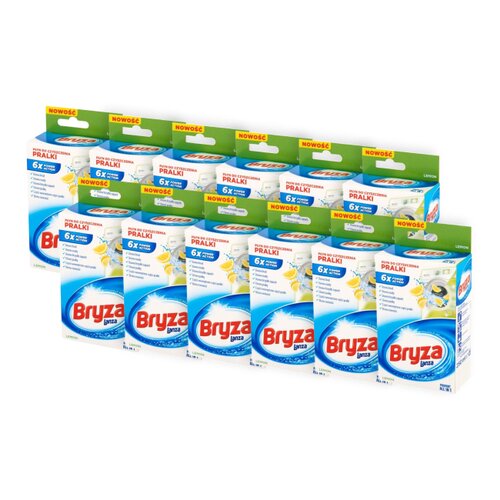 Płyn do czyszczenia pralek BRYZA Lanza Lemon 12 x 250 ml