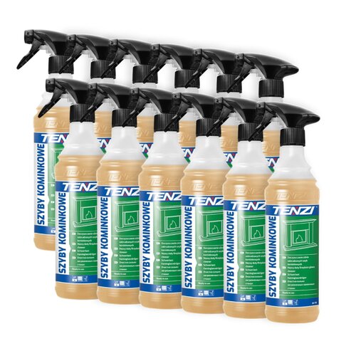 Płyn do czyszczenia szyb kominkowych TENZI W-73 12 x 600 ml