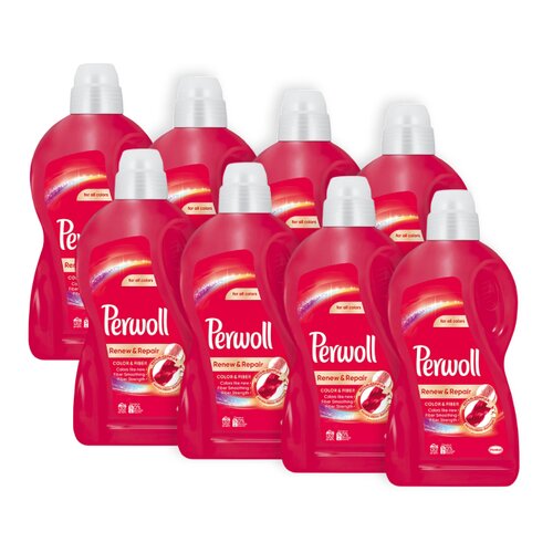Płyn do prania PERWOLL Renew & Repair Color 8 x 1800 ml