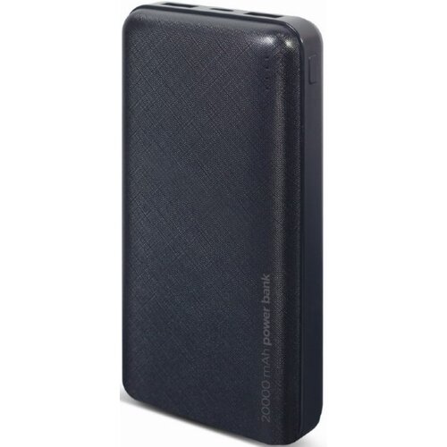 Powerbank GEMBIRD 20000 mAh 12W PB20-02 Czarny