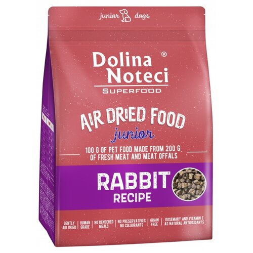 Karma dla psa DOLINA NOTECI Superfood Junior Królik 1 kg