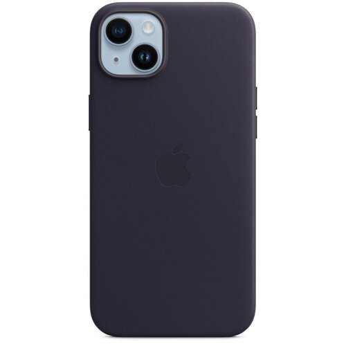 Etui APPLE Leather Case MagSafe do iPhone 14 Plus Atramentowy