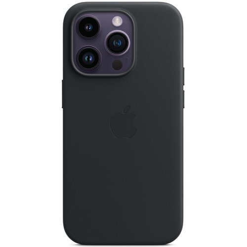 Etui APPLE Leather Case MagSafe do iPhone 14 Pro Północ
