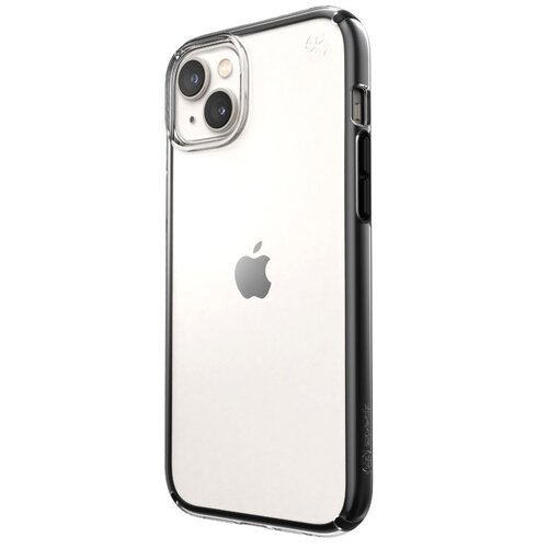 Etui SPECK Presidio Perfect-Clear Impact Geometry do Apple iPhone 14 Plus Przezroczysto-czarny