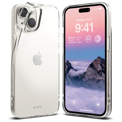 Etui CRONG Crystal Slim Cover do iPhone 14 Plus Przezroczysty