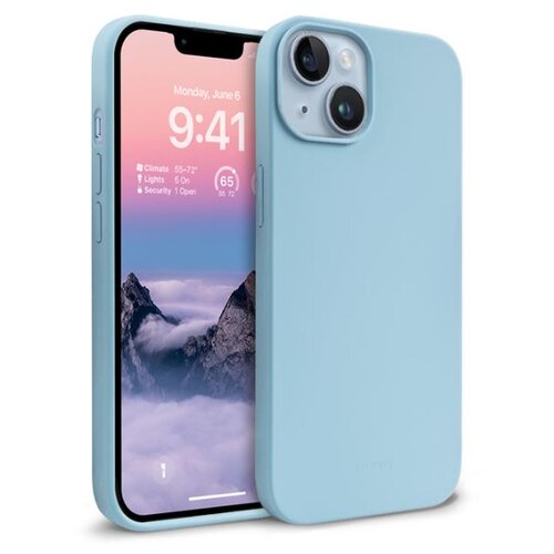 Etui CRONG Color Cover do iPhone 14 Błękitny