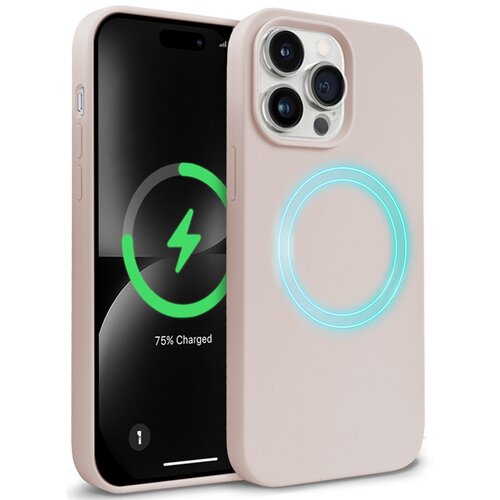 Etui CRONG Color Cover Magnetic MagSafe do Apple iPhone 14 Pro Max Różowy