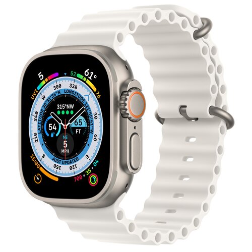 Przedłużka APPLE do paska Ocean (44/45/49mm) Biały