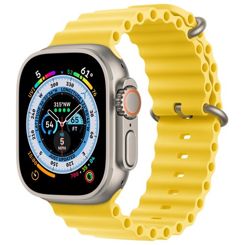 Pasek do Apple Watch (44/45/49mm) Żółty