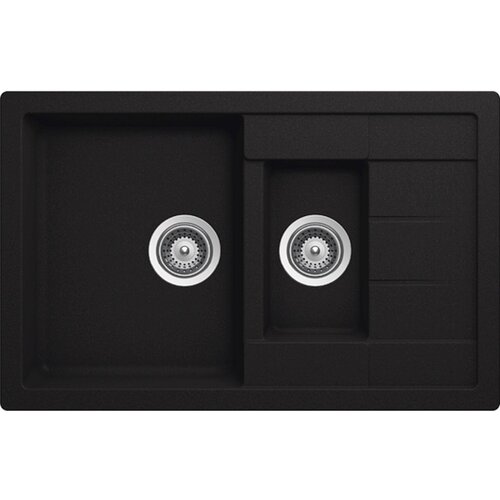 U Zlewozmywak SCHOCK Manhattan D-150S Onyx