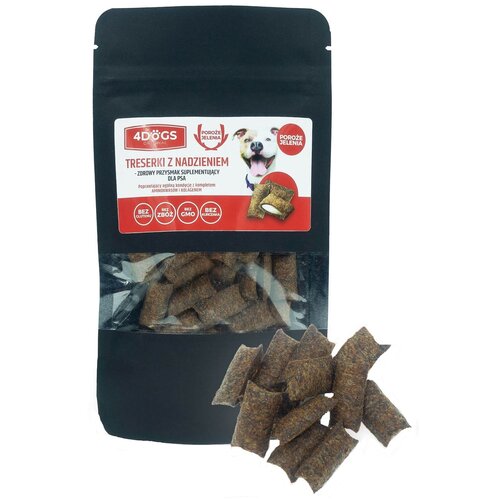 Przysmak dla psa 4DOGS Treserki z nadzieniem 60 g