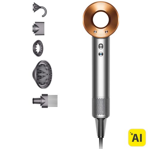 Suszarka DYSON Supersonic™ Nikiel-Miedź 1600W