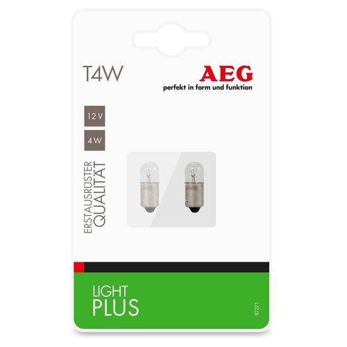 Żarówka samochodowa AEG Light Plus T4W (2 szt.)