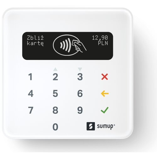 Terminal płatniczy SUMUP Air Bluetooth, NFC