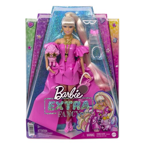Lalka Barbie Extra Fancy Różowy Strój HHN12