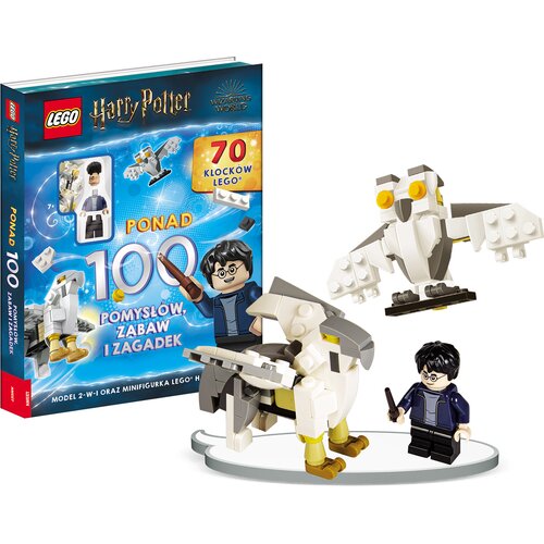 Książka LEGO Harry Potter Ponad 100 pomysłów, zabaw i zagadek LQB-6401