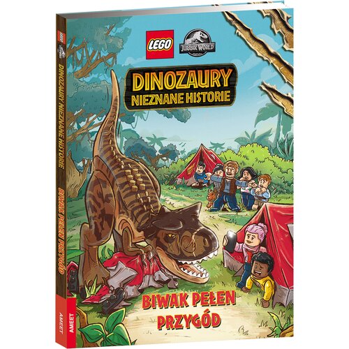 Książka LEGO Jurassic World Biwak pełen przygód JMG-6202
