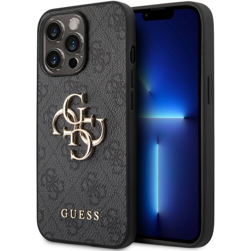Etui GUESS 4G Big Metal Logo do Apple iPhone 14 Pro Szary