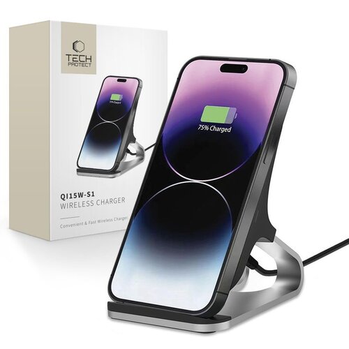 Ładowarka indukcyjna TECH-PROTECT QI15W-S1 15W Czarny