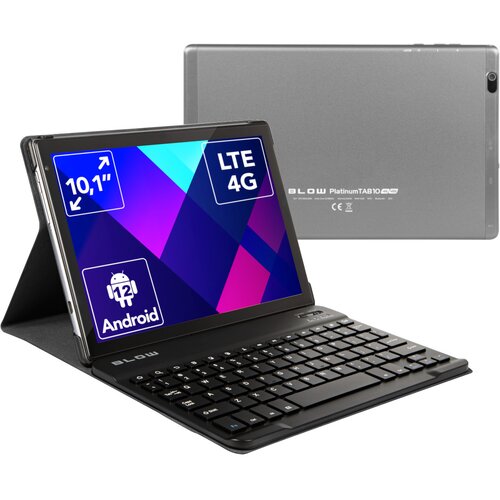 Tablet BLOW Platinum Tab V22 10.1" 4/64 GB LTE Wi-Fi Szary + Klawiatura