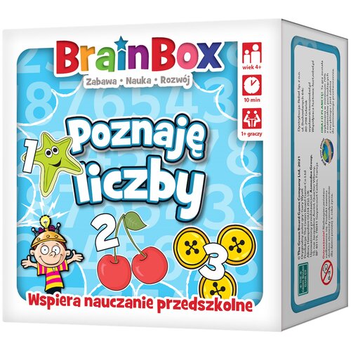 Gra edukacyjna REBEL Brainbox Poznaję liczby 2005950